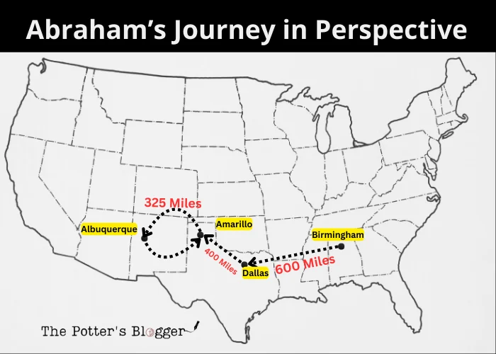 How Long was Abraham's Journey in the Bible?