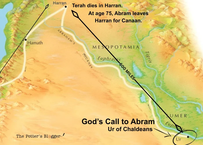 Where did God First Call Abraham?