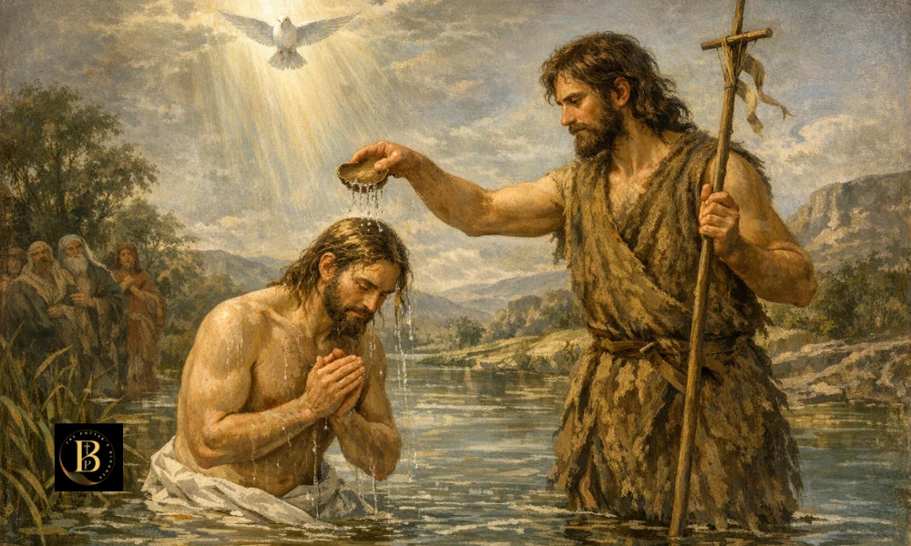 John the Baptist Baptizing Jesus